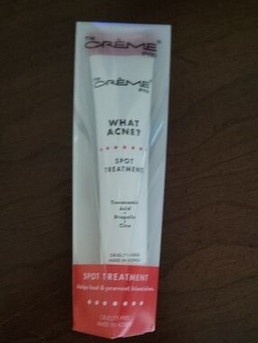Creme shop what acne spot treatment
